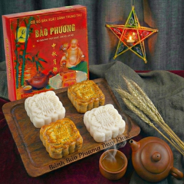 Hộp 4 bánh Đậu Xanh